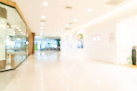 abstract blur shop and retail store in shopping mall for backgroundの写真素材