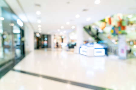 abstract blur shop and retail store in shopping mall for backgroundの写真素材