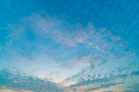 Hua Hin city scape skyline in Thailand at sunset timeの写真素材