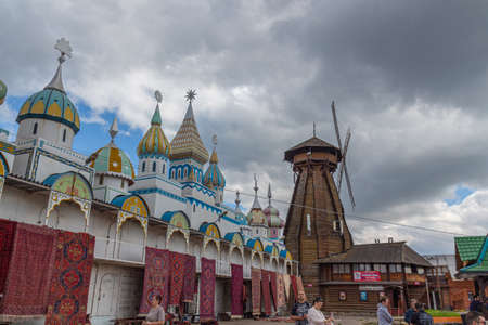 MOSCOW, RUSSIA - August 02, 2020: The Kremlin in Izmaylov Cultural and Entertainment Complex