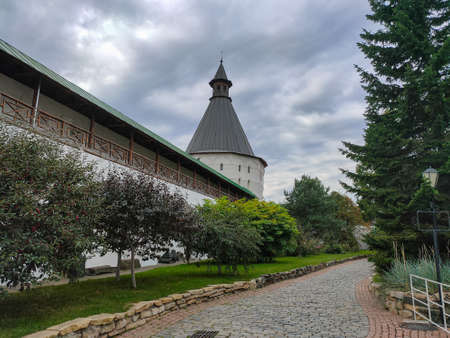 Novospassky Monastery (New monastery of the Savior), is one of the fortified monasteries surrounding Moscow from the south-east.の写真素材