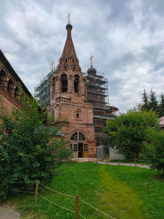 Krutitsy Patriarchal Metochion, established in the late 13th century, Moscow, Russiaの写真素材