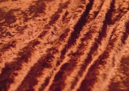 Close-up of a velvet fabric