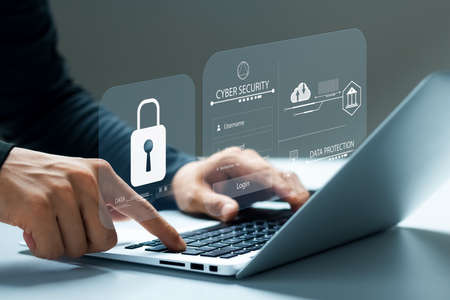 cybersecurity concept, user privacy security and encryption, secure internet access Future...