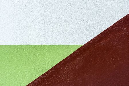 background of white , brown and green tiles