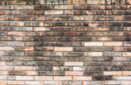 Field blur Background of brick wallの写真素材