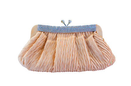 handbag lady adorned with diamondの写真素材