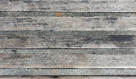 Dark retro Wood texture background surface with natural pattern top view, horizon striped for design...