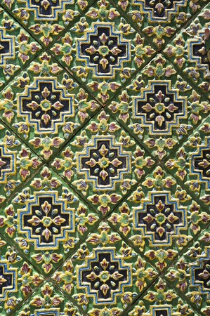 Ceramic wallpaper