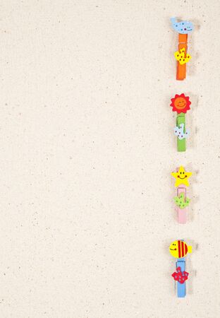 Sand paper with sea animalsの写真素材