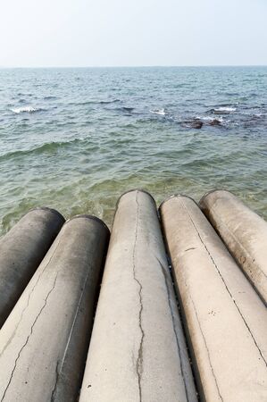 water Pollution from industryの写真素材