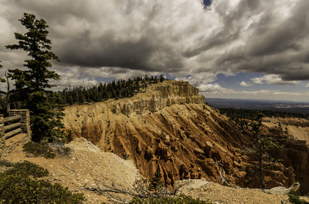 Cloud cover Bryce Canyonの写真素材