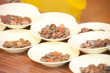 Coins for offering 