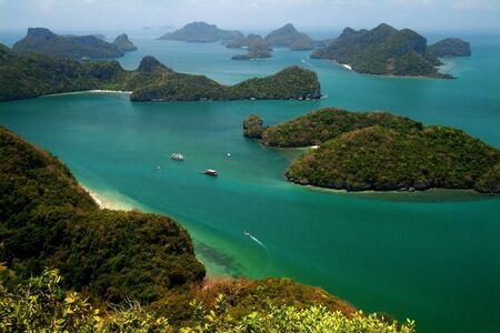 Ang Thong group of Islands in Southern of Thailand 