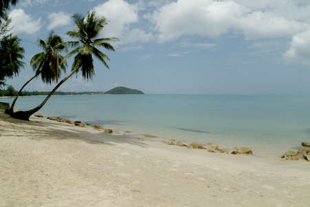 Beach on koh samui island in Southern of Thailand 