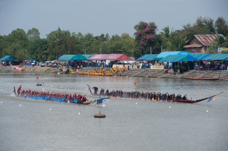 Thai longboat racing のeditorial素材