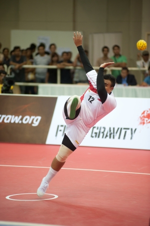 Sepaktakraw sport のeditorial素材