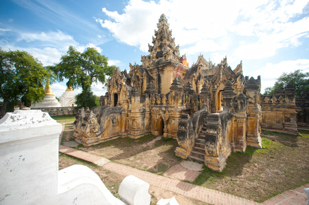 Maha Aung Mye Bon Zan Monastery の写真素材