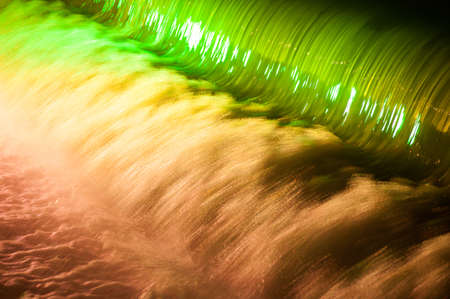 Colorful of waterfall on river.の写真素材