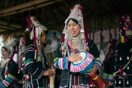 Akha celebrate life and Fertility dancing with Annual Swing Festival.