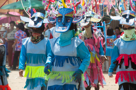 Bun Duean Hok traditional and traditional of Phi Khon Nam Festival.のeditorial素材