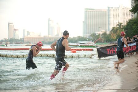 Pattaya Triathlon Tour Series 2015.のeditorial素材