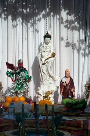 Guan Yin statue in Buddhism.のeditorial素材