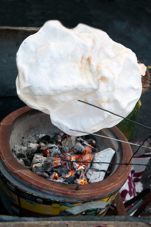 Kite crisp rice Thailand ancient dessert in market.の写真素材