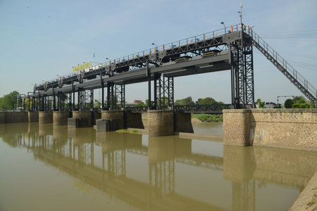 Bridge across the River Kwai in Kanchanaburi, Thailand