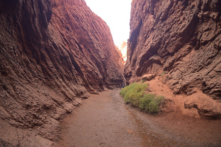 The Tianshan Grand Canyon, or Kesileya Grand Canyon, is a stunning natural feature in Xinjiang,...