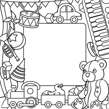 Vector frame border.のイラスト素材