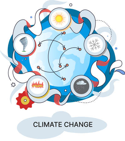 Global warming, climate change metaphor, natural disaster, deforestation, global heating, air...