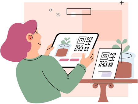Cashless payment. Vector illustration. A cashless society is becoming more feasible with...