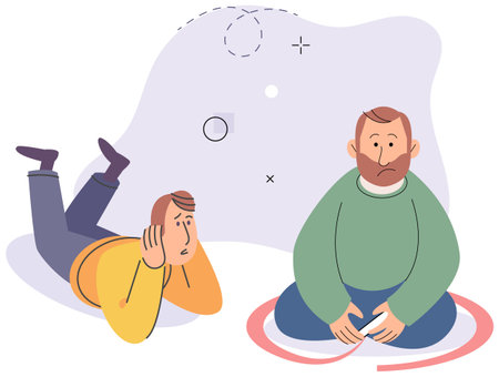 Introvert vector illustration. The introvert concept explores intricacies of introverted personality traits and tendencies Introverted individuals tend to be more sensitive to external stimuliのイラスト素材