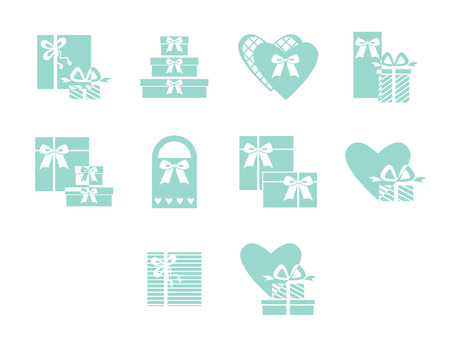 Simple set of box and crates related vector icons for your designのイラスト素材