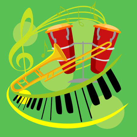 bast set music icon collectionのイラスト素材
