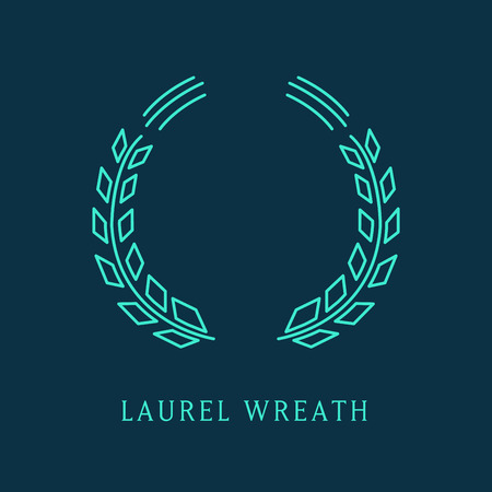 Vector Collection of Laurels, Floral Elements and Banners illustrationのイラスト素材