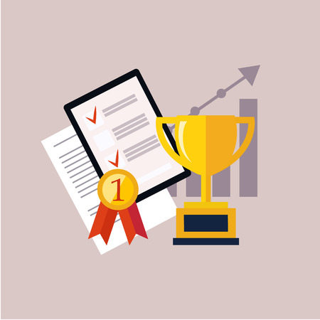 Quality control of the apartment with the best quality vector illustration. Questionnaireのイラスト素材