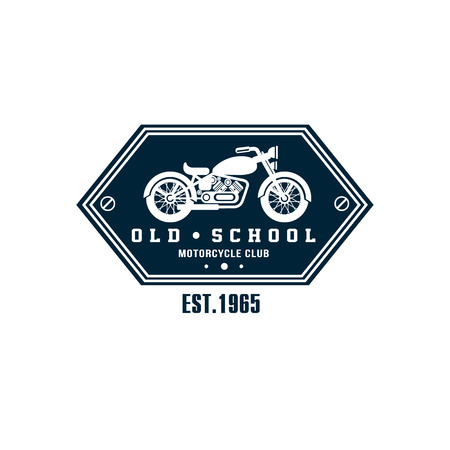 Badges, emblems Motorcycle Collections vector   setのイラスト素材