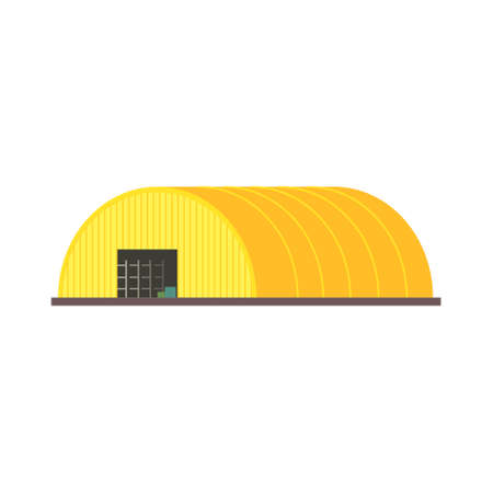 Air Shed Storage Vector Design Primitive Graphic Illustration On White Backgroundのイラスト素材