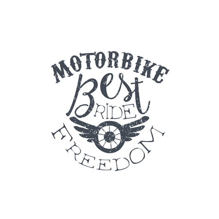 Best Motorbike Vintage Emblem.のイラスト素材