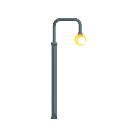 Vintage street lamppost vector Illustrationのイラスト素材