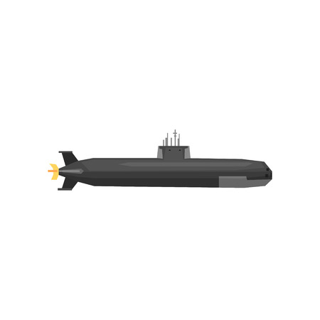 Military submarine icon.のイラスト素材