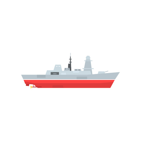Military ship icon.のイラスト素材
