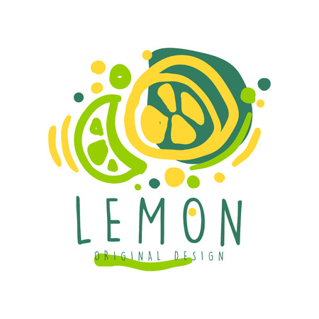 Lemon banner.のイラスト素材