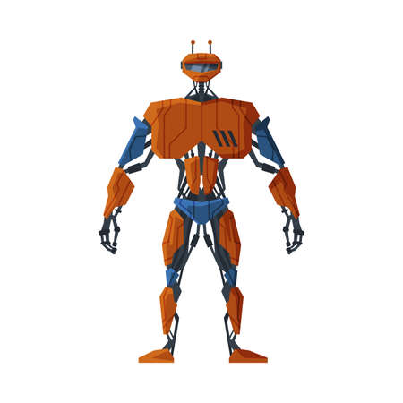 Robot Cybernetic Organism, Android Future Robotic Technology, Artificial Intelligence Vector...