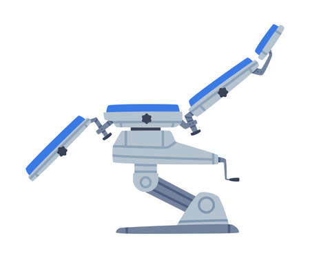 Chair as Medical Equipment and Assistance Device Vector Illustrationのイラスト素材