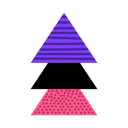 Geometric Element and Shape for Creative Design Vector Compositionのイラスト素材