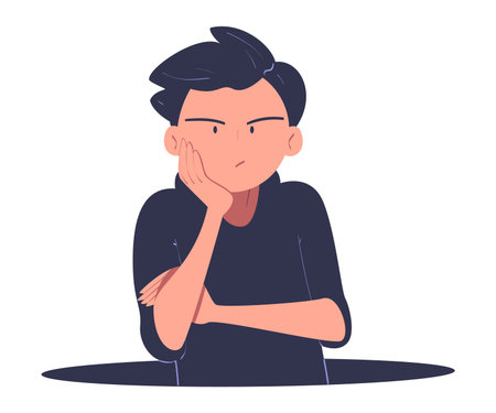 Man Character Jumping Through Portal Enter Hole Vector Illustrationのイラスト素材