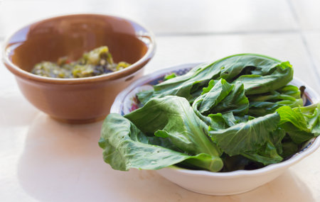 Spinachの写真素材
